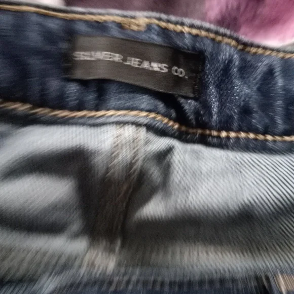 Silver- Mid-Rise Jeans- Women's- SZ 34 (Curvy Fit) - Picture 5 of 7